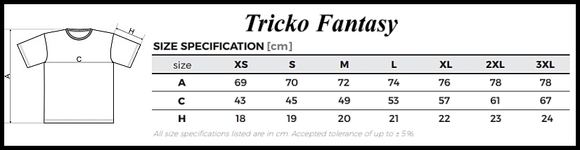 ricko velkost fantasy panske 